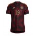 Deutschland Leroy Sane #19 Fußballbekleidung Auswärtstrikot WM 2022 Kurzarm